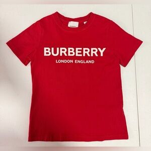 Burberry Kids Bold Red Tee
